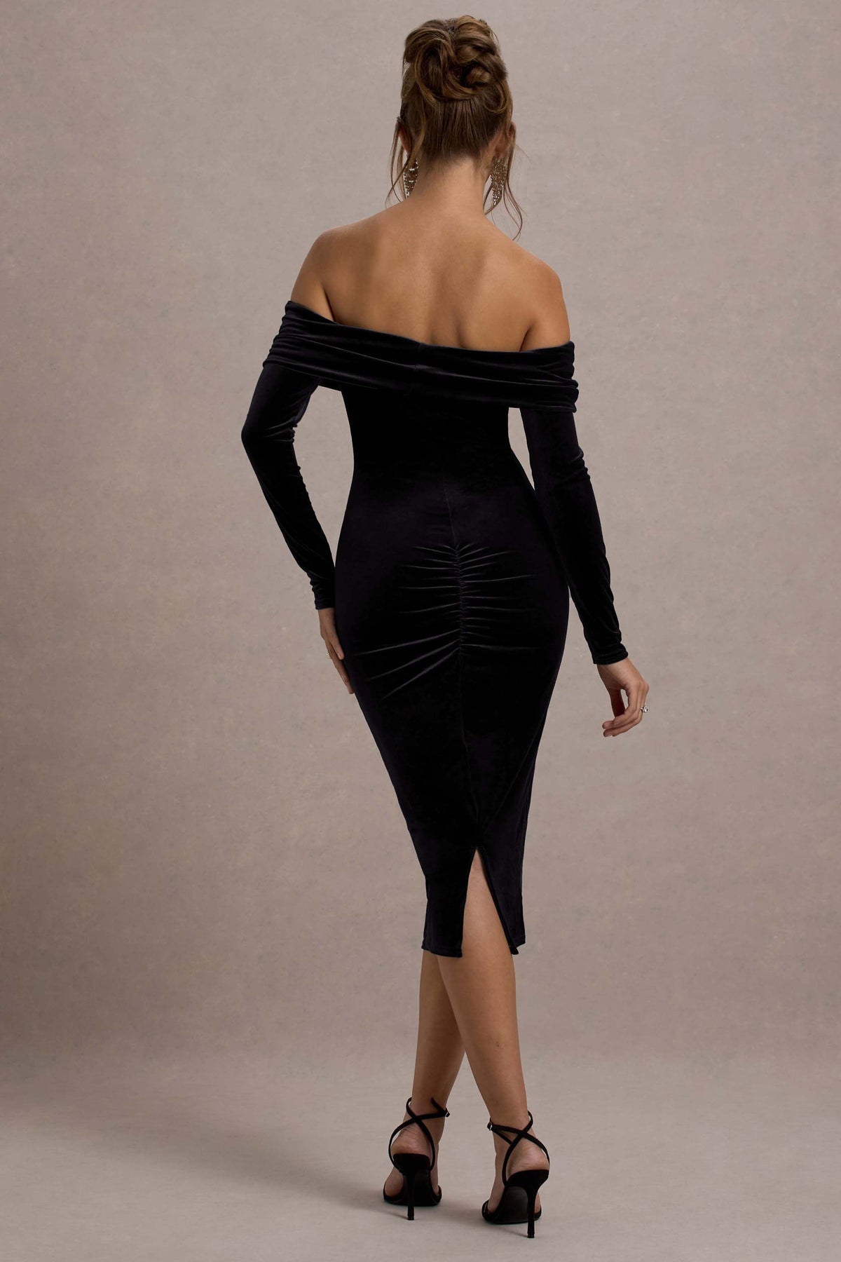 WB_CL130062002-ComplimentBlackVelvetBardotMidiDress4_RECOLOURED