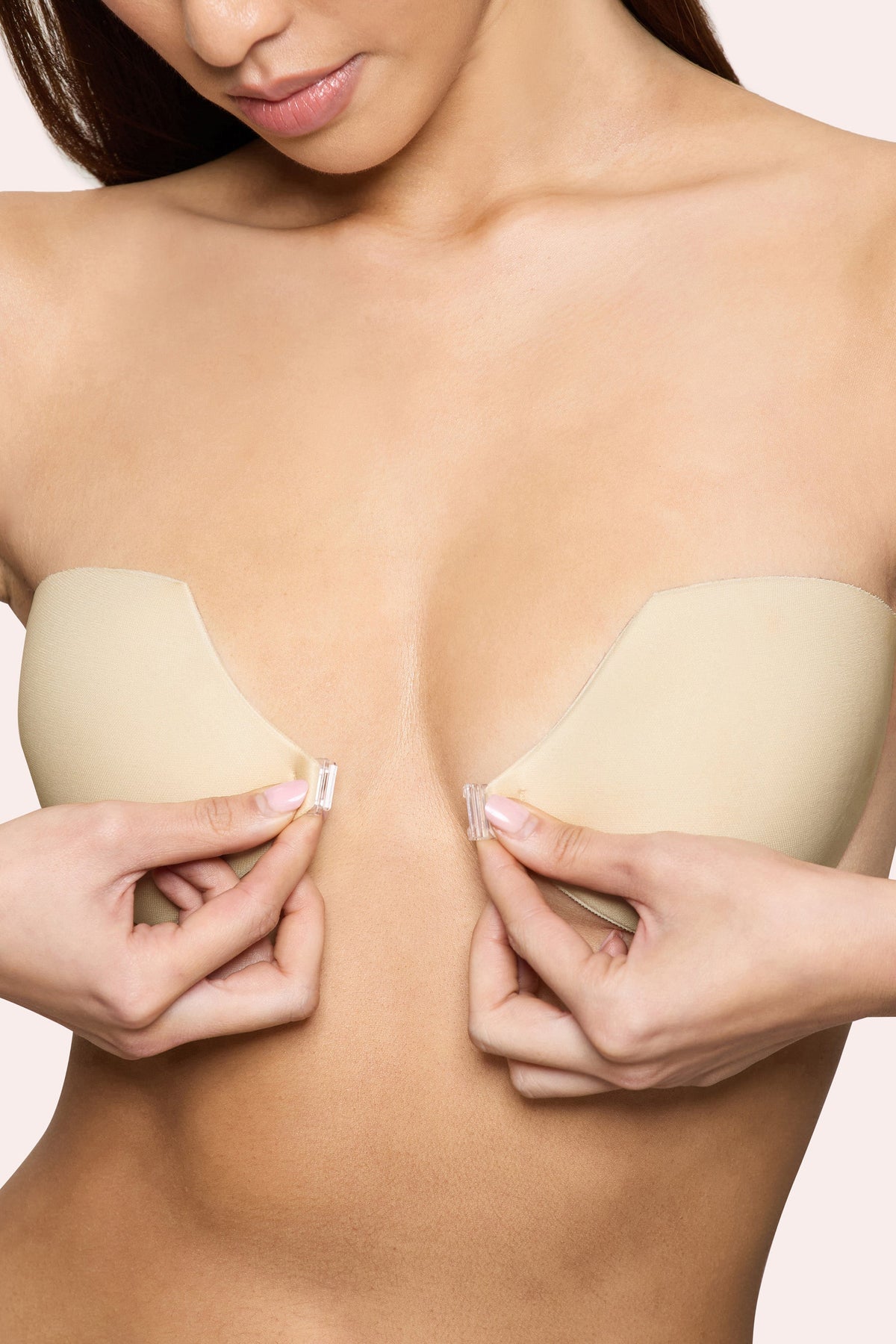 Demi Sticky Bra | Boomba Sand Demi Sticky Bra - Club L 