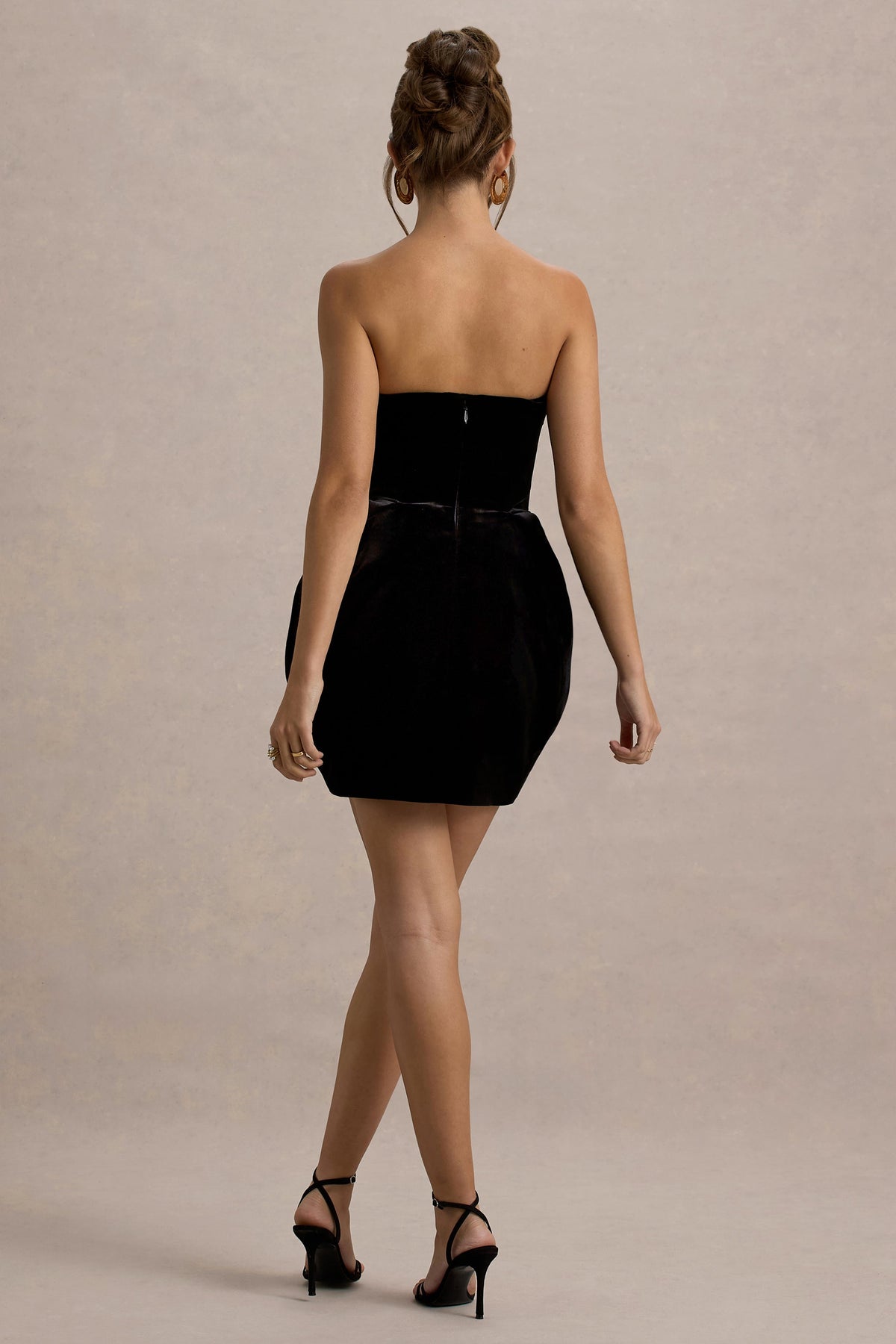 HR_CL135462002 - Bryanna  - Black Velvet Sweetheart Mini Dress With Tulip Skirt 6.jpg