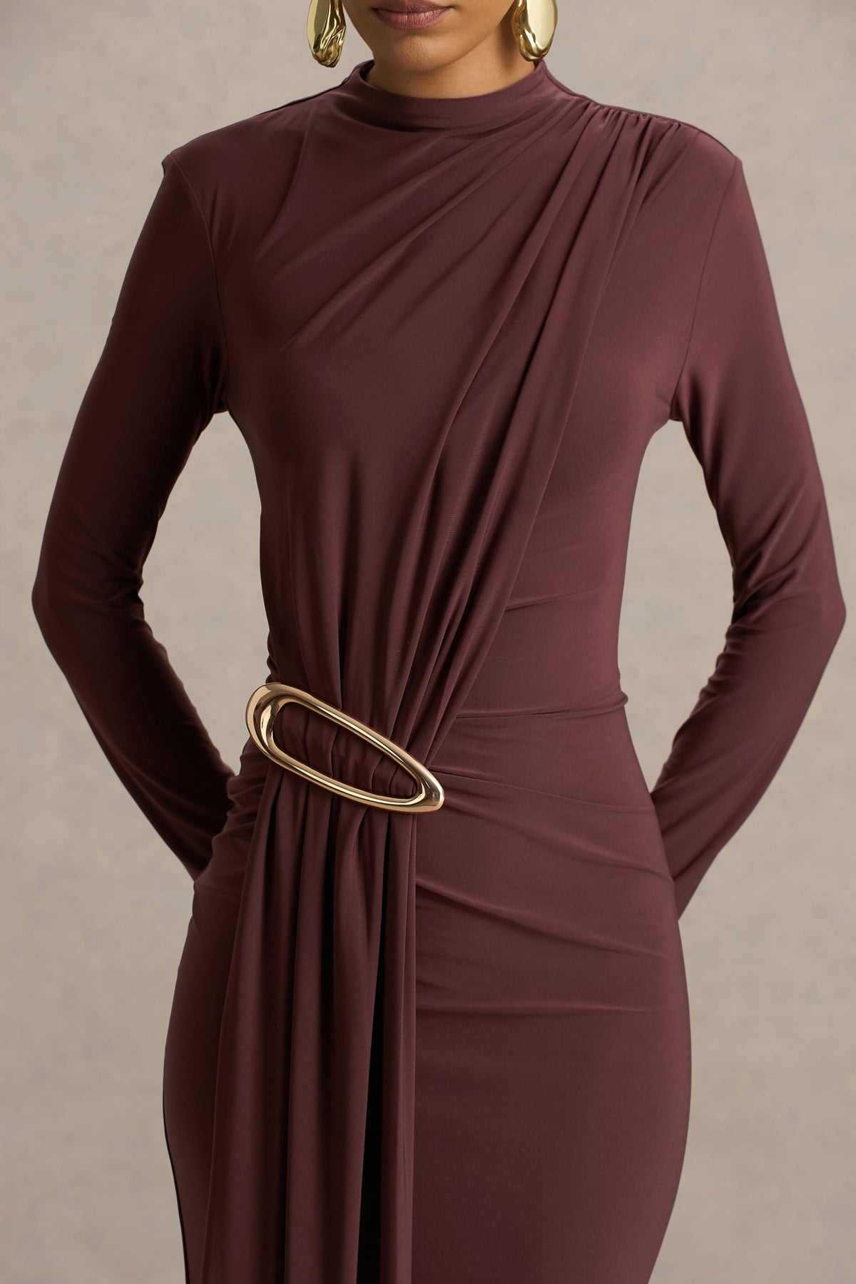 HR_CL137096457---Zadie-Brown-High-Neck-Midi-Dress-With-Gathered-Detail__Sep12-01.jpg