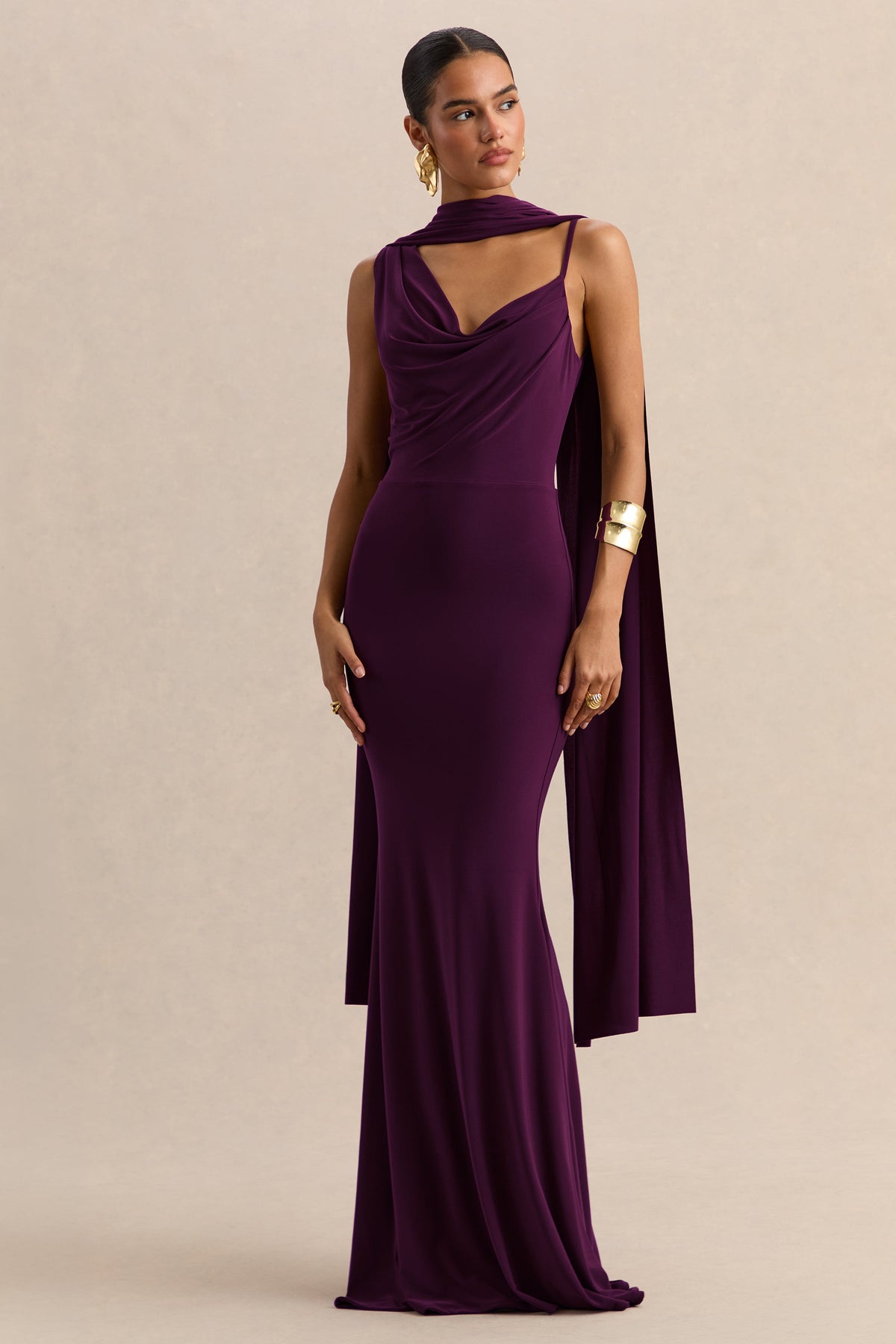 ECM_HR_CL137726090 - Armelia Plum Cowl-Neck Maxi Dress With Scarf-Detail 05_HERO.jpg