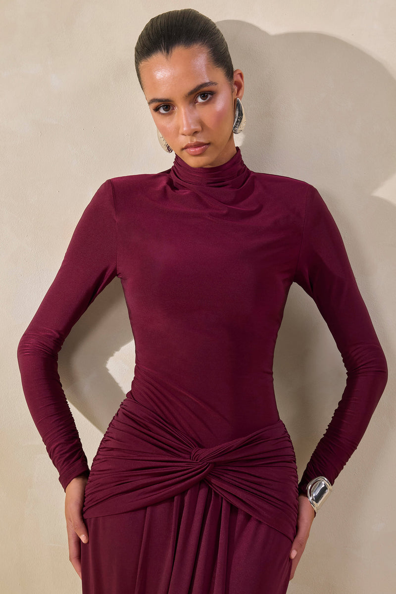 ECM_HR_CL137834102---Theria-Burgundy-Maxi-Skirt-With-Gathering-And-Knot-Detail-+-CL137818102---Lyanna-_-Burgundy-Turtle-Neck-Bodysuit6.jpg
