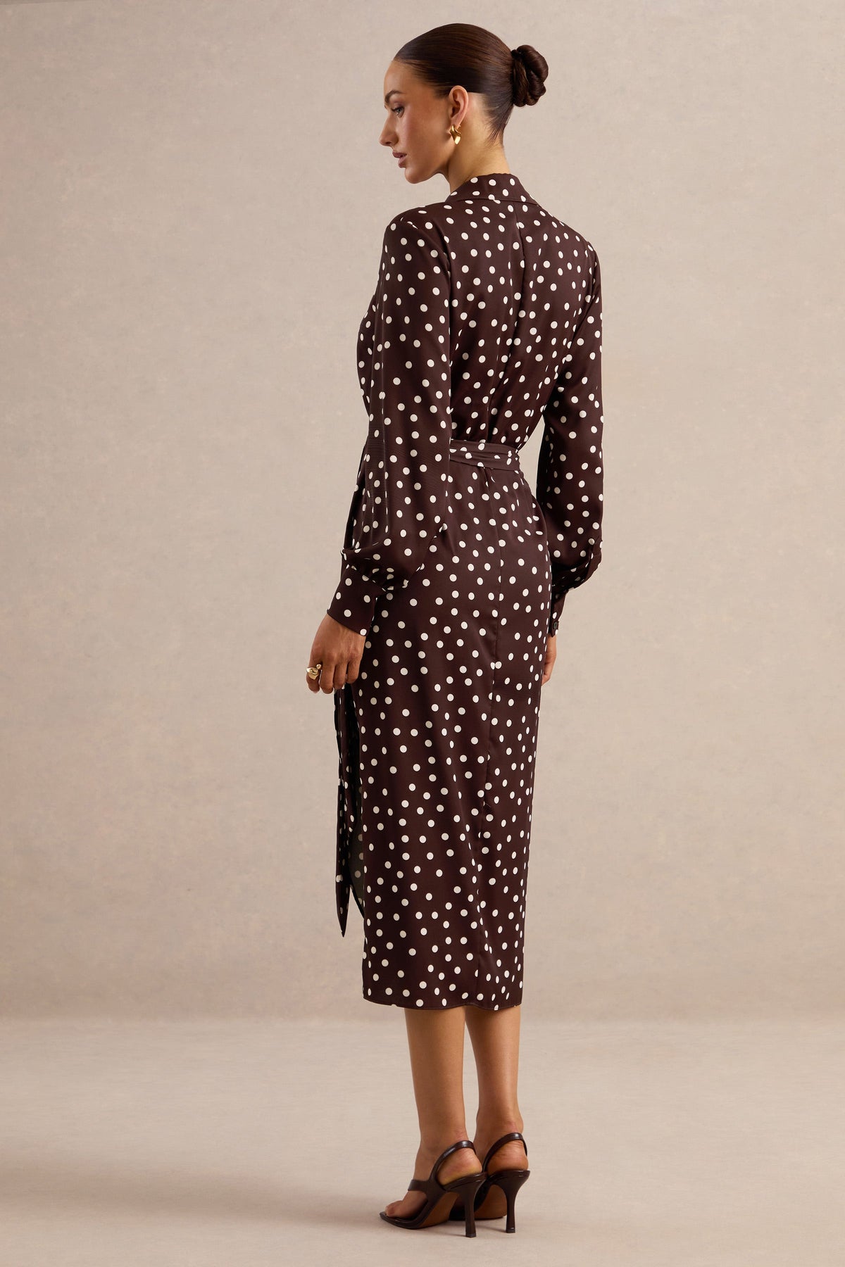 ECM_HR_CL137938031 - Amarosia _ Brown Polka-Dot Wrap Shirt Midi-Dress 5.jpg