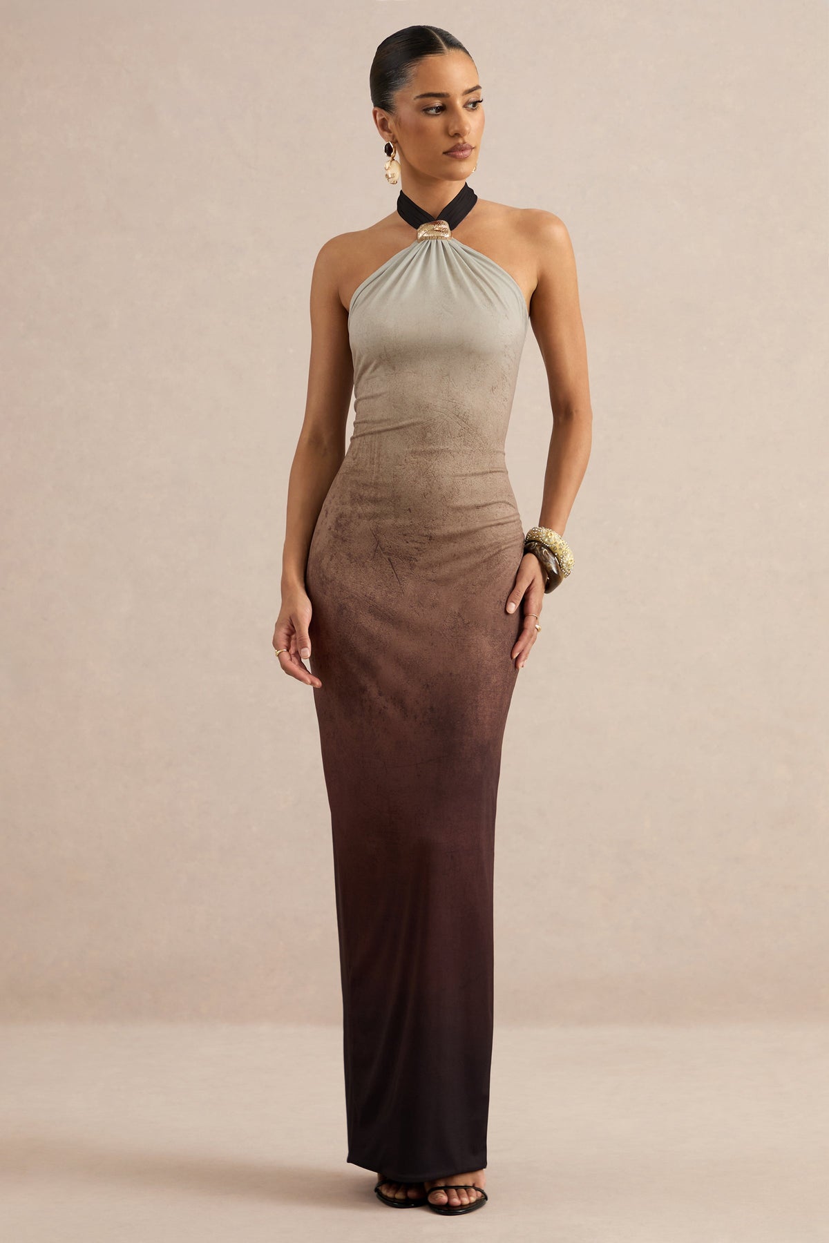 ECM_HR_CL138118021 - Thera | Brown Ombre Halter-Neck Maxi Dress With Gold Detail2.jpg