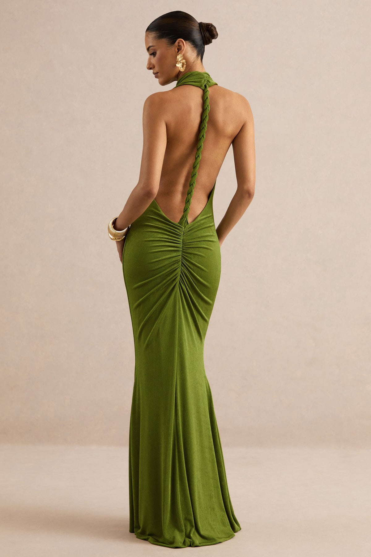 ECM_HR_CL138224034 - Ariosa | Lime High-Neck Maxi Dress With Open Back 6.jpg
