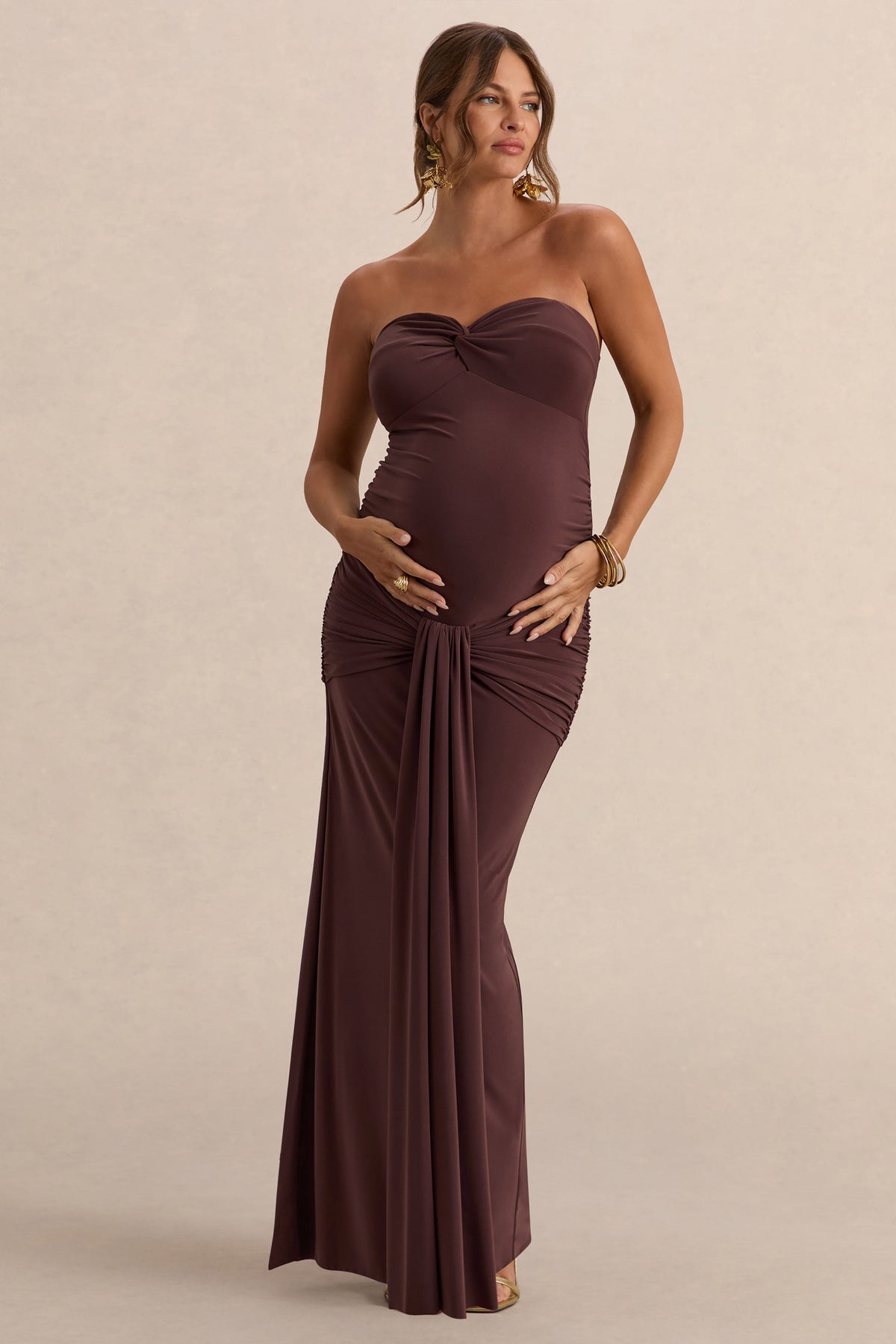 ECM_HR_CL138248022---Faustina-Dark-Brown-Bandeau-Neck-Maternity-Maxi-Dress-With-Scarf-Detail-And-Gathered-Detailing-4.jpg