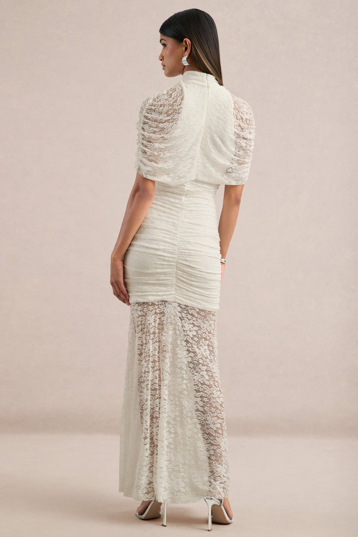 ECM_HR_CL138737110 - Clarinda _ White Lace High-Neck Maxi Dress With Short Cape Detail5.jpg