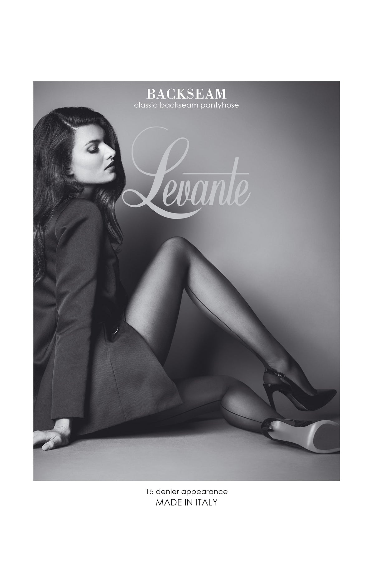 Levante | Transparente Strumpfhose mit rückseitiger Naht