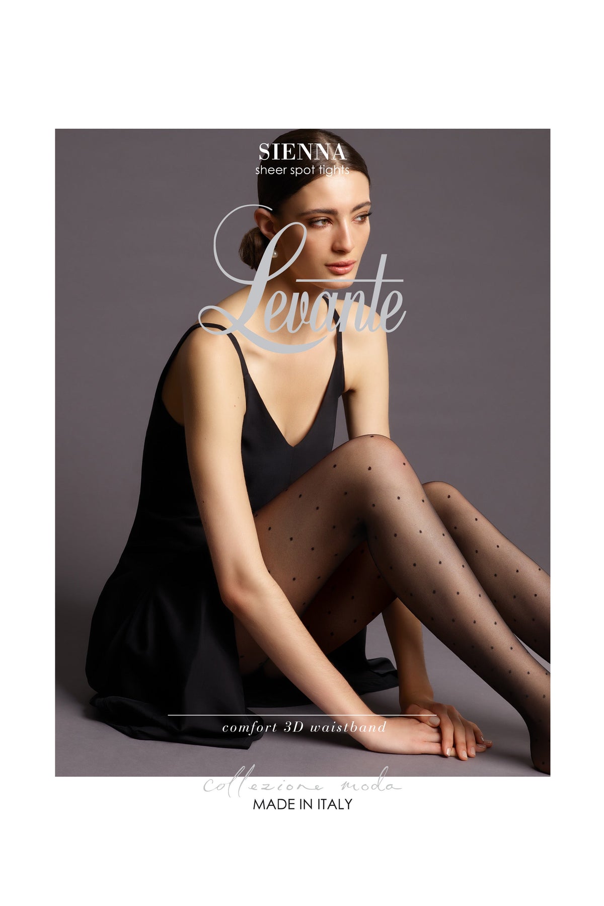 Levante | Sienna Transparente Strumpfhose mit Punktmuster