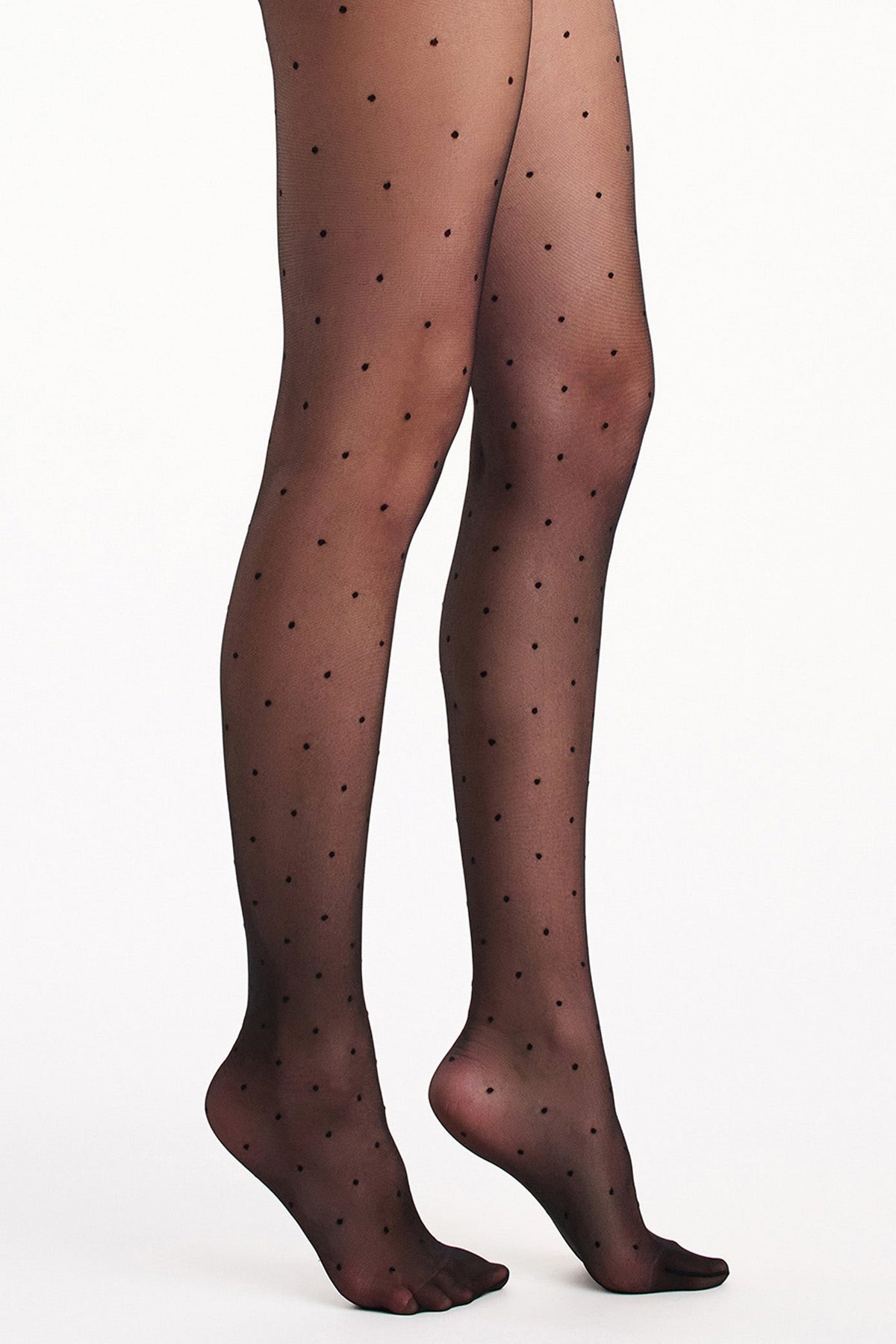 Levante | Sienna Transparente Strumpfhose mit Punktmuster